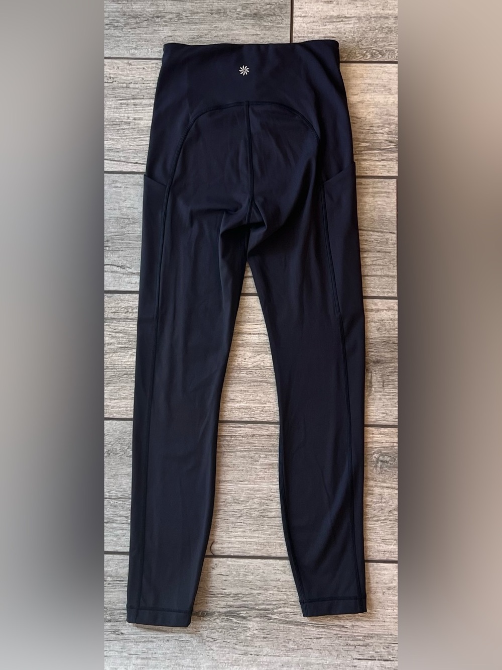 Athleta Women's Ultimate Stash Pocket 7/8 Tight Leggings Size XXS Black EUC - Picture 6 of 12